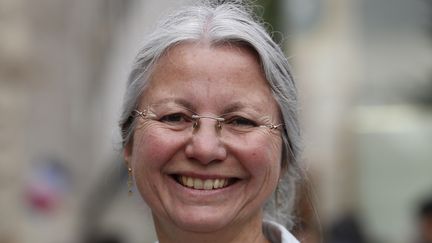 La députée LREM de l'Oise Agnès Thill, le 13 mai 2017, à Paris. (CHARLY TRIBALLEAU / AFP)