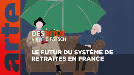 Désintox. Non, le système de retraites en France n'est pas à l'abri du besoin dans le futur. (ARTE/2P2L)