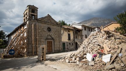 Italie : un an après le tremblement de terre, Amatrice toujours en ruines