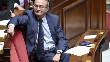 Hervé Mariton, le 7 avril 2015 à l'Assemblée nationale.&nbsp; (LOIC VENANCE / AFP)