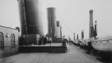 Pont supérieur du Titanic. (KRISTA FEW / CORBIS HISTORICAL)