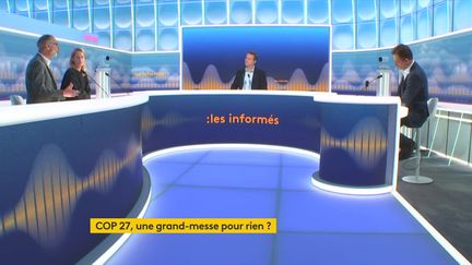 Les Informés du matin du lundi 7 novembre 2022. (FRANCEINFO / RADIO FRANCE)