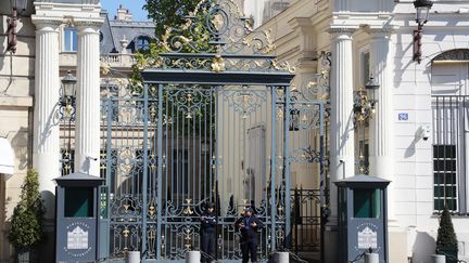 Le ministère de l'Intérieur, place Beauvau à Paris.&nbsp; (LUDOVIC MARIN / AFP)