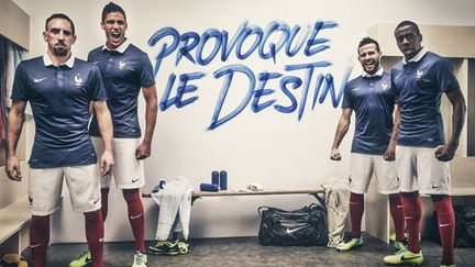 La nouvelle tenue des Bleus pour le Mondial 2014