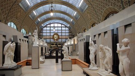 La galerie principale du mus&eacute;e d'Orsay, &agrave; Paris. (PIERRE VERDY / AFP)