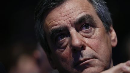 Le candidat des Républicains à la présidentielle, François Fillon, le 14 janvier 2017, à Paris. (THOMAS SAMSON / AFP)