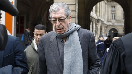 Patrick Balkany lors de sa condamnation en appel pour fraude fiscale, le 4 mars 2020 à Paris (OLIVIER CORSAN / MAXPPP)