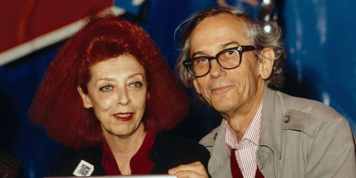 Christo et son épouse Jeanne-Claude de Guillebon en 1996.
 (Picture-Alliance/MaxPPP)