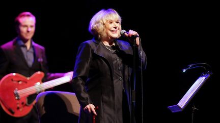 Marianne Faithfull sur scène à Roubaix le 21 décembre 2014
 (Ludovic Maillard / PhotoPQR / La Voix du Nord / MaxPPP)