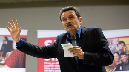 Le directeur de Mediapart, Edwy Plenel, le 1er juin 2017 à Besançon (Doubs). (MAXPPP)