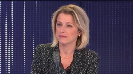 Barbara Pompili était l'invitée de franceinfo.&nbsp; (FRANCEINFO / RADIOFRANCE)