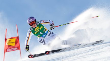 La skieuse allemande et spécialiste du slalom géant, Viktoria Rebensburg, ici à Sölden.