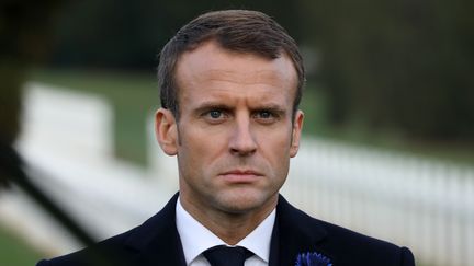 Le président de la République, Emmanuel Macron, à Verdun (Meuse), le 6 novembre 2018. (AFP)