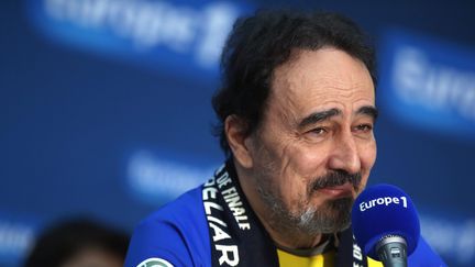 Le journaliste Didier Roustan, en 2018 à Sochaux. (MAXPPP)