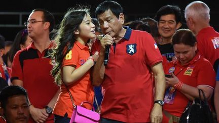 Rodrigo Duterte en campagne électorale (GEORGE CALVELO / ANADOLU AGENCY)