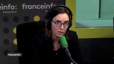 Amélie de Montchalin, députée LREM de l'Essonne, invitée de franceinfo le 14 juin 2018. (FRANCEINFO / RADIOFRANCE)