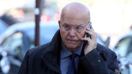 Patrick Buisson en octobre 2016 à Paris.&nbsp; (OLIVIER LEJEUNE / MAXPPP)