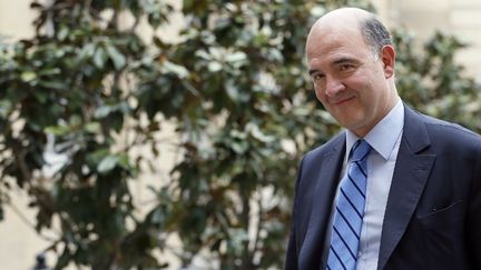 Le ministre de l'Economie, Pierre Moscovici, le 22 mai 2013 &agrave; Matignon. (KENZO TRIBOUILLARD / AFP)