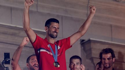 JO de Paris 2024 : Novak Djokovic, Nikola Jokic et les médaillés serbes accueillis en héros à Belgrade