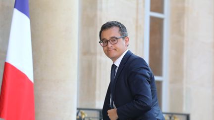 Gérald Darmanin à l'Elysée, le 27 juin 2018. (LUDOVIC MARIN / AFP)