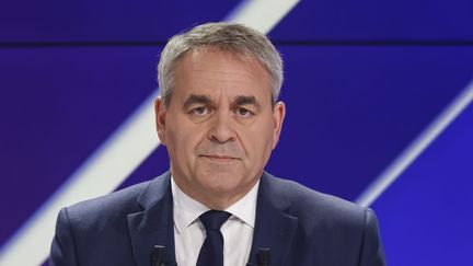 The LR president of the Hauts de France region, Xavier Bertrand, is one of the personalities surveyed by Emmanuel Macron to occupy the post of Prime Minister on October 29, 2023. (OLIVIER CORSAN / MAXPPP)