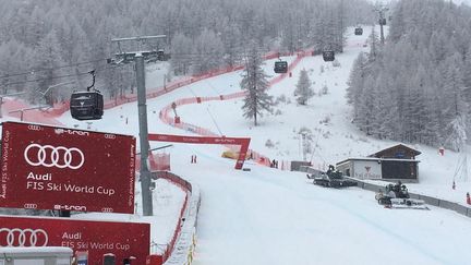 La coupe du monde de ski alpin a fait étape à Val d'Isère en Savoie le 12 et 13 décembre. (NICOLAS PERONNET / FRANCE-BLEU PAYS DE SAVOIE)