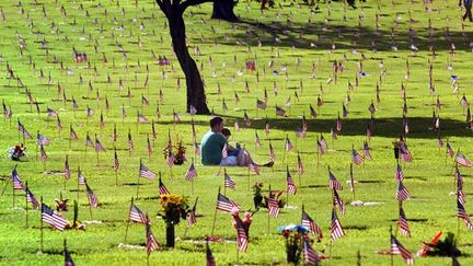 &nbsp; (Le National Memorial Cemetery of the Pacific, à Honolulu, à Hawaï. © Reuters)