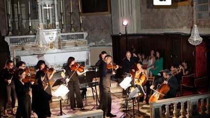 Concert d'ouverture du festival à l'Eglise Santa Maria de Vicu&nbsp; (©Eva Mattei)