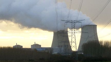 La centrale nucléaire de Nogent-sur-Seine (Aube) lundi 5 décembre (FRANCOIS NASCIMBENI / AFP)