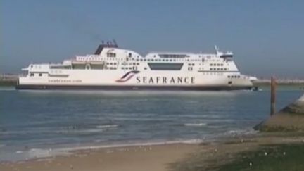 Un bateau de la soci&eacute;t&eacute; SeaFrance. (FTVI / FRANCE 2)