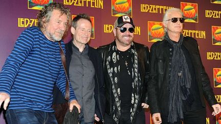 Robet Plant, John Paul Jones, Jason Bonham et Jimmy Page le 9 octobre 2012.
 (Evan Agostini/AP/SIPA)