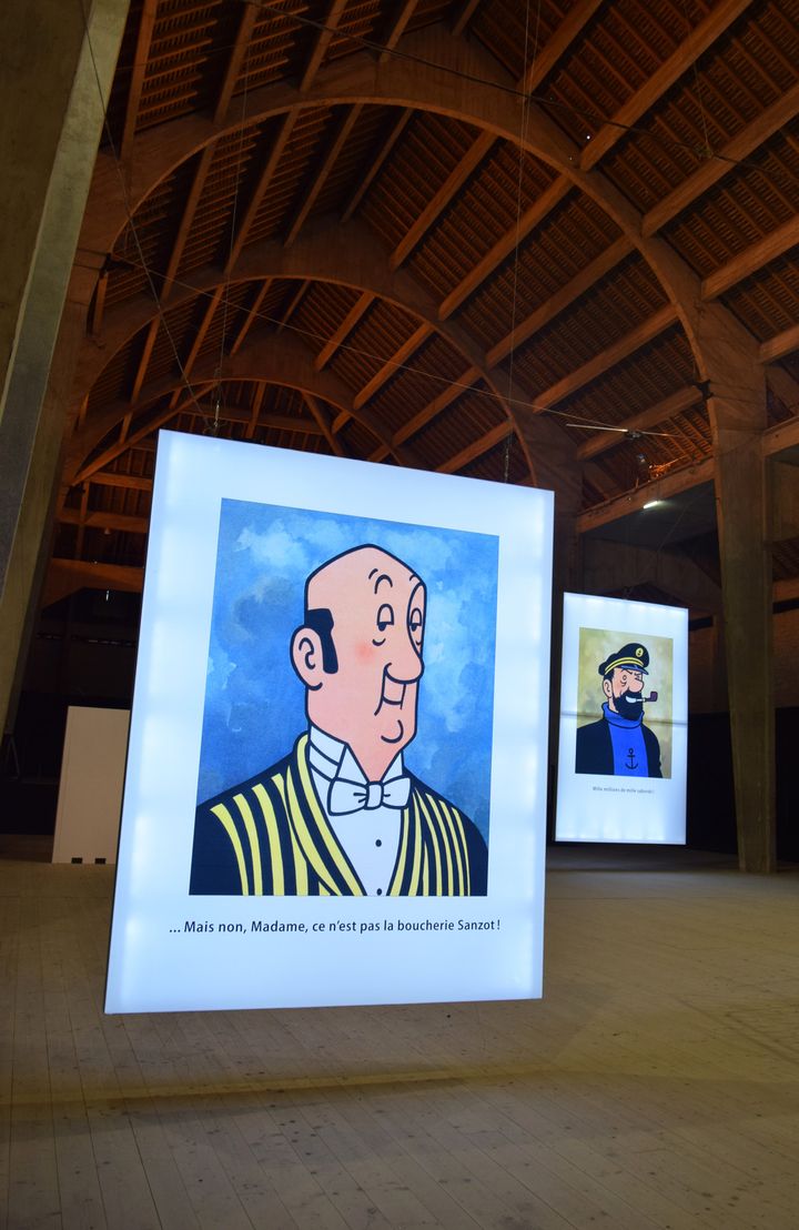 Exposition Hergé à la Saline Royale 
 (Hergé-Moulinsart 2017)