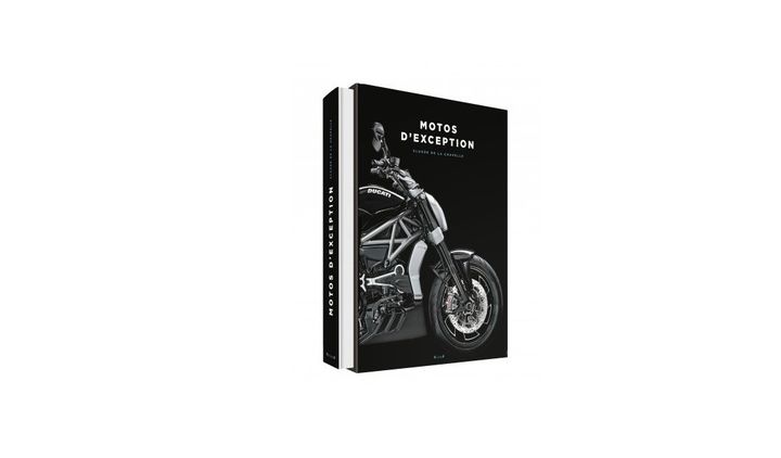 "Motos d'exception", le remarquable ouvrage de Claude de la Chapelle paru aux éditions Gründ. (SERGE MARTIN FRANCE INFO)