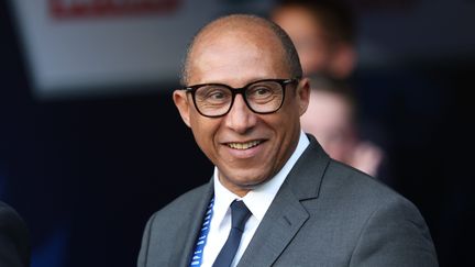 Philippe Diallo, President of the French Football Federation (FFF), on May 25, 2024 in Villeneuve-d'Ascq (North). (LE PARISIEN / ARNAUD JOURNOIS / MAXPPP)