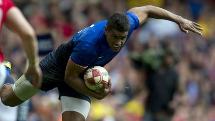 Wesley Fofana tente de s'échapper (ADRIAN DENNIS / AFP)