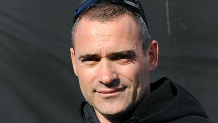 Yann Guichard, le skipper de Spindrift 2 (FRED TANNEAU / AFP)