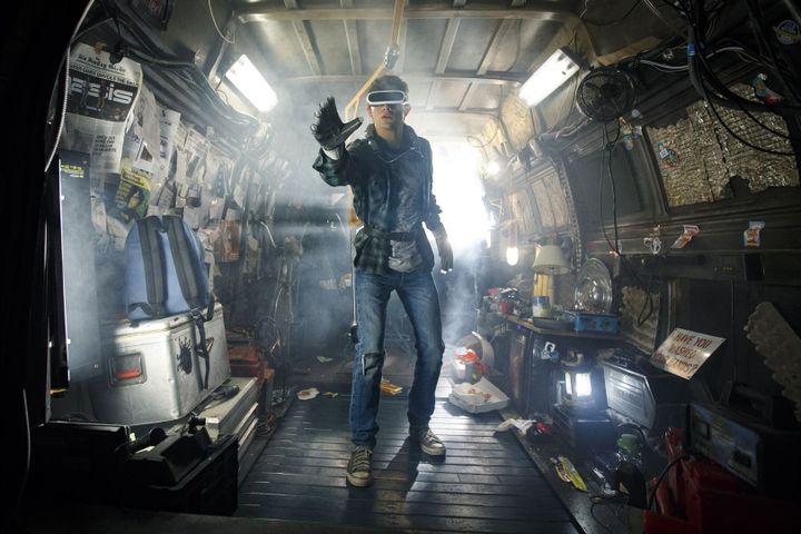 Tye Sheridan, dans "Ready Player One", de Steven Spielberg. (WARNER BROS.)