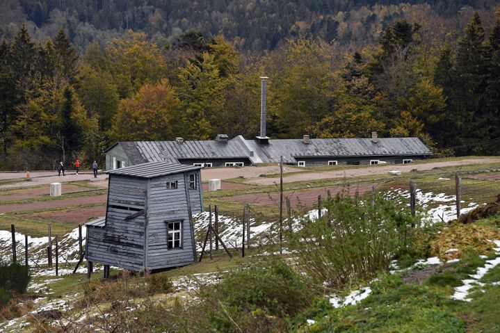 Le site de l'ancien camp de concentration de Natzweiller-Struthof, le 31 octobre 2018. (CEDRIC JACQUOT / MAXPPP)