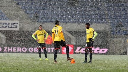 Le 15 janvier 2016, le FC Sochaux s'est incliné 3-2 contre Niort, à dimicile, au stade Bonal. (MAXPPP)