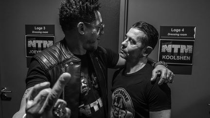 JoeyStarr et Kool Shen au Zénith de Nantes, 2019. (GIANNI GIARDINELLI)