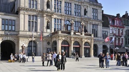 Le&nbsp;théâtre de Gand (Belgique), le 22 septembre 2010. (MAXPPP)