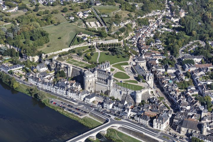 Le château d'Amboise (Indre-et-Loire), principal siège de la cour de France du temps de François Ier. (LEROY FRANCIS / HEMIS.FR / HEMIS.FR / AFP)