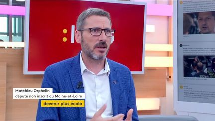 Invité de Stéphane Dépinoy dans ":l'éco", Matthieu Orphelin, député non inscrit du Maine et Loire, est venu parler de la transition énergétique et du virage écologique du gouvernement.