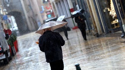 Sept départements de l'Est de la France ont été placés en alerte orange pluies et inondations, dimanche 28 juillet 2019.&nbsp; (MAXPPP)