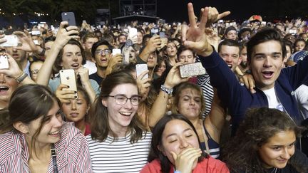 Le public à un concert de Rock en Seine 2018
 (SADAKA EDMOND/SIPA)