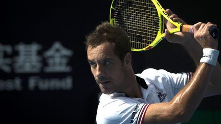 Le joueur français Richard Gasquet à Pékin (FRED DUFOUR / AFP)