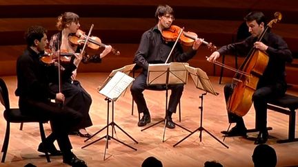 Un des quatuors en compétition à Bordeaux
 (France3/culturebox)