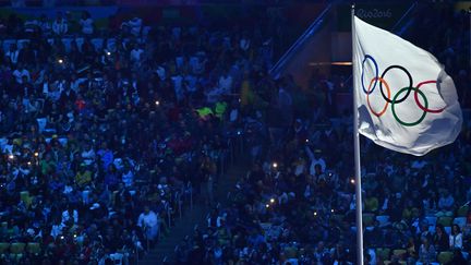 Le drapeau olympique (ALEXEY KUDENKO / SPUTNIK)