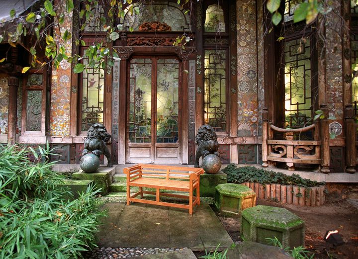 Le jardin japonais de La Pagode, à Paris 
 (JEAN-PIERRE MULLER / AFP)