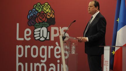 Jean-Christophe Cambad&eacute;lis, le premier secr&eacute;taire du Parti socialiste, le 6 juin 2015 &agrave; Poitiers (Vienne). (MAXPPP)